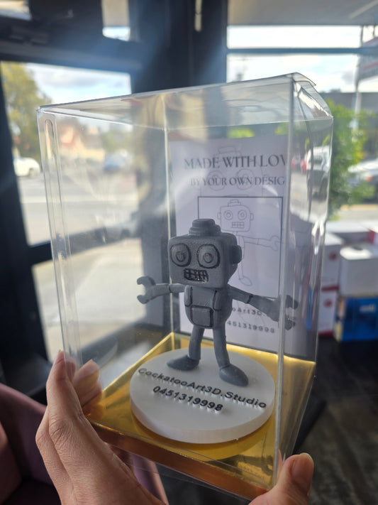 Collection : Made to order model the Robot from kids drawing.